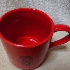 ドラえもん カップ(使用済)レッドの画像
