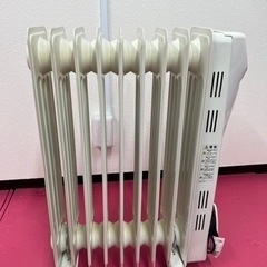 空気が乾燥しない暖房オイルヒーターの画像