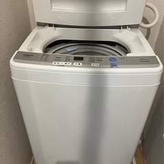 【売約済】洗濯機　4.5kg 15年製の画像