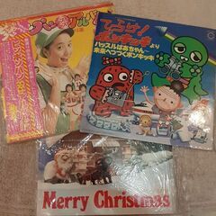 LPレコード  クリスマス ポンキッキ ピンポンパン