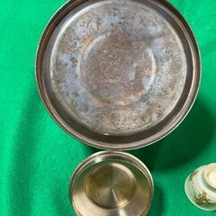 ステンレス笛吹やかん1.６L　ケトル　徳利＆おちょこ「松竹梅文様」　熱燗できますの画像