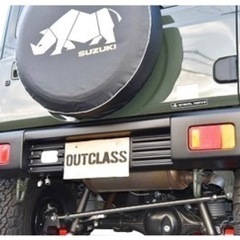 jb64 ジムニーアウトクラスカーズ製リヤバンパー新型ジムニー