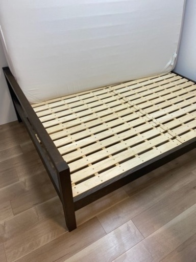 無印良品　ダブルベッド　フレームのみ