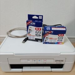 EPSONプリンターPX045A (インク、USBケーブル付き)