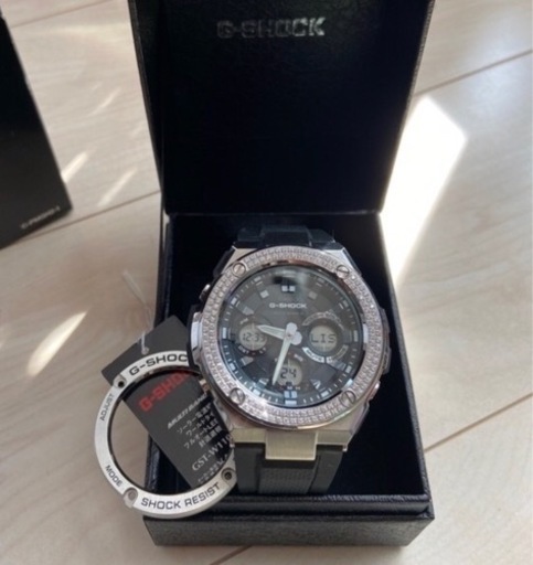 【SOULD OUT】 CASIO カシオ  ジーショック G-STEEL 電波ソーラー GST-W110 ブラック カスタム‼️