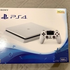 【取引中】美品！PS4 PlayStation4 プレステ プレイステーション ホワイト 500GB 箱ありセット