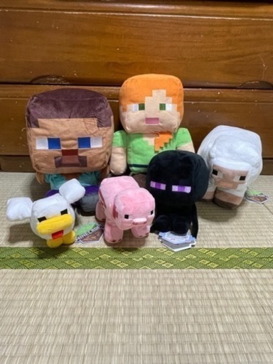 マイクラぬいぐるみセット