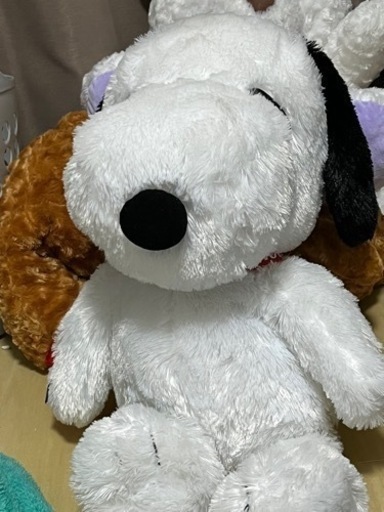スヌーピーのぬいぐるみ