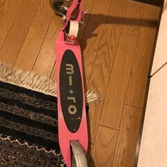 Micro　スクーター（キックボード）ピンクの画像