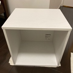 ※お取引中　カラーボックス　ホワイト　スタックボックス