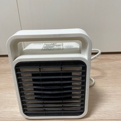 ミニセラミックファンヒーターの画像