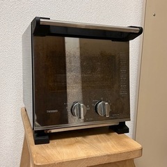 ツインバード スリムオーブントースター TS-D037PB パー...