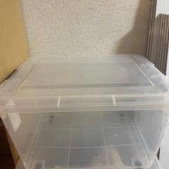 【受け渡し決定】収納ボックス　2個の画像