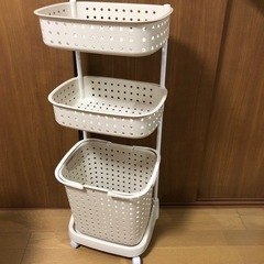 取り引き中🙏SALE‼️ランドリーバスケット🧺3段！