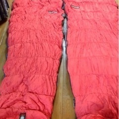 値引き‼︎お買い得♪寝袋‼︎モンベル　シームレスバロウバッグ♯0   2個の画像