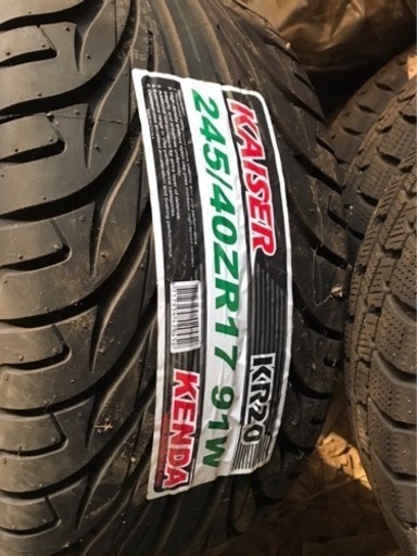 新古品　17インチ　9.5J +15 ドリフト　シルビア　GTR マーク2 値下げ不可