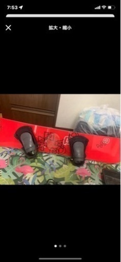 スノーボード　可愛い　美品