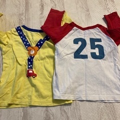 90cm ロンTシャツ　羽織もの　フォーマルの画像