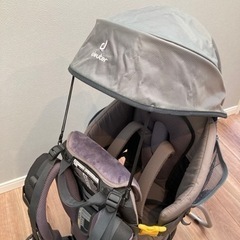 ドイター deuter キッドコンフォート2 ベビーキャリア グレーの画像