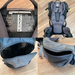 ドイター deuter キッドコンフォート2 ベビーキャリア グレーの画像