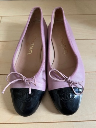 シャネル　バレエシューズ　靴