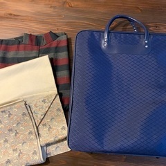 再受付　着物用バッグ　名古屋帯　割烹着？
