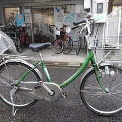 中古自転車２３４７前後タイヤ新品！　２２インチ　ギヤなし　ダイナ...