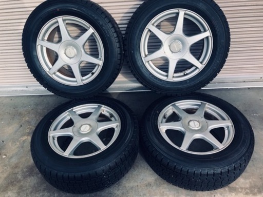 冬タイヤ 215/60R16 マルチアルミホイール付スタッドレス 4本組