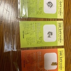 24k gold sticker  pony brown電磁波防...