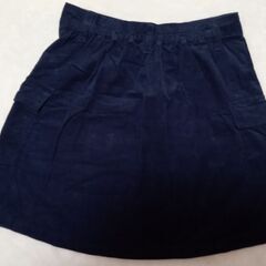 ピンクラテ　スカート　XS/150　ネイビーの画像