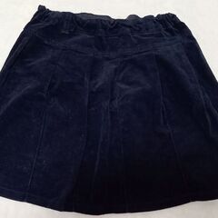 メゾピアノ　スカート　140　ネイビーの画像