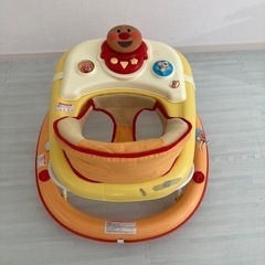 折畳み式！アンパンマンメロディ付き歩行器の画像