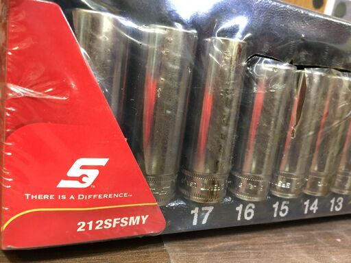 スナップオン 212SFSMY ソケットセット 未使用 袋破れあり【ハンズクラフト宜野湾店】
