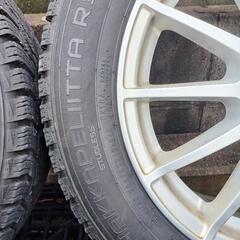 スタッドレスタイヤ　ノキアン　205/55R 15の画像