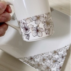 ハワイアンな食器作りの画像