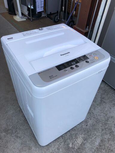 【動作保証あり】Panasonic パナソニック 2015年 NA-F50B8 5.0kg 洗濯機【管理KRS526】