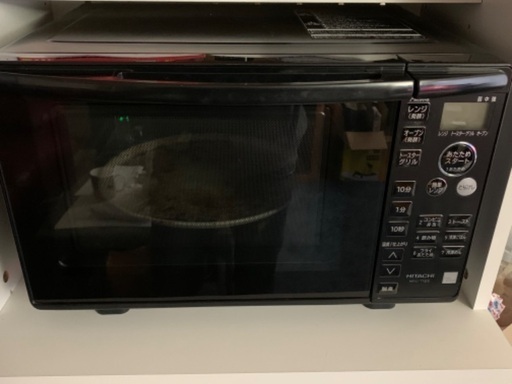 お値下げ致しました。早い者勝ち23日まで！HITACHI オーブンレンジ 2018年製 引き取り限定 取説有り