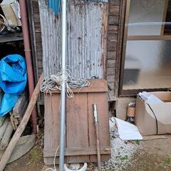 鯉のぼり用ポール売ります。