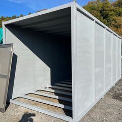 リユースコンテナオリジナル【Newスチールコンテナ（シャッター付き】【幅2440ｍｍ高さ2500ｍｍ長さ6000ｍｍ】の画像
