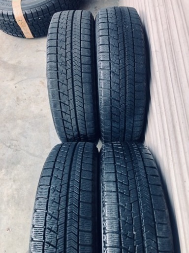 冬タイヤ 155/65R14 軽自動車用アルミ付BS製スタッドレス 4本組