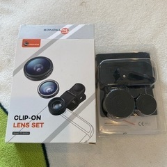 スマホ用クリップオンレンズセット 