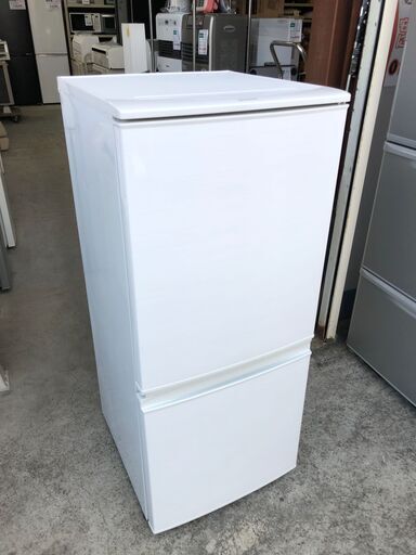 【動作保証あり】SHARP シャープ 2017年 SJ-D14C 137L 2ドア 冷凍冷蔵庫【管理KRR451】