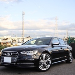 アウディ　S6 希少白革内装　全国最安車両　極上車　ディーラー整...