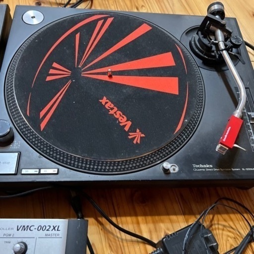 Technicsテクニクスターンテーブル、Vestaxミキサー