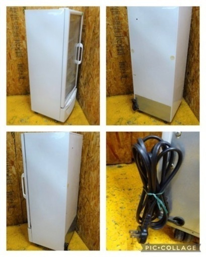 (856-45) パナソニック 冷蔵ショーケース SMR-SU120L 2016年 スイング扉 100V W600D585H1540 