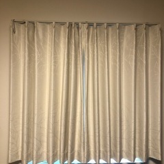 【確約済】【USED】遮光カーテン112×90cm 2枚　ニトリ...