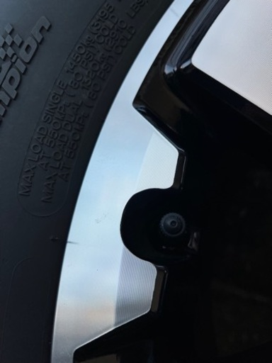 4runner 純正ホイール+BFGoodrich KM3 (マッドテレーン) 285/70r17 4本セット