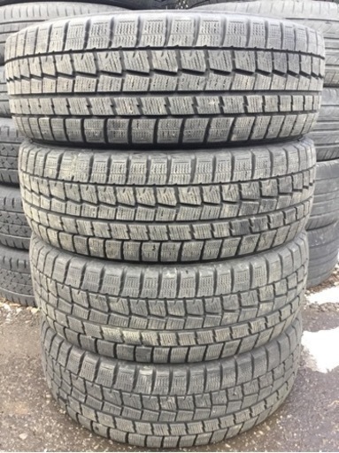 値下げ！バリ溝 195/65R15 ダンロップ スタッドレスタイヤ 4本セット