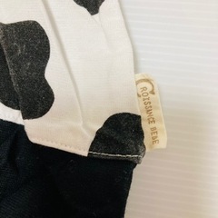 【美品】ベビー ロンパース 半袖 牛柄　サイズ80の画像