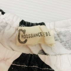 【美品】ベビー ロンパース 半袖 牛柄　サイズ80の画像